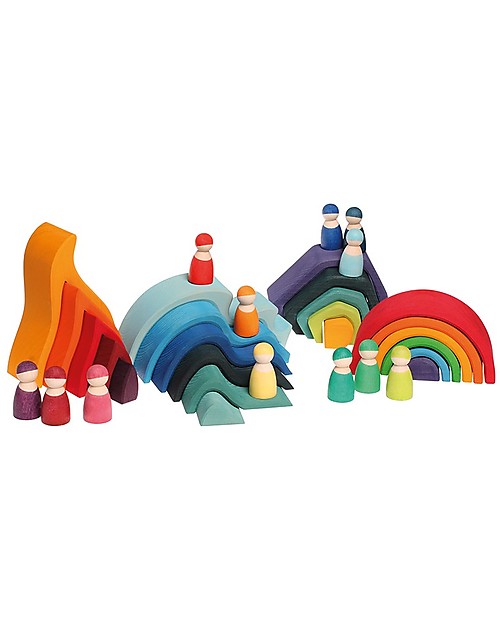 grimms rainbow peg dolls